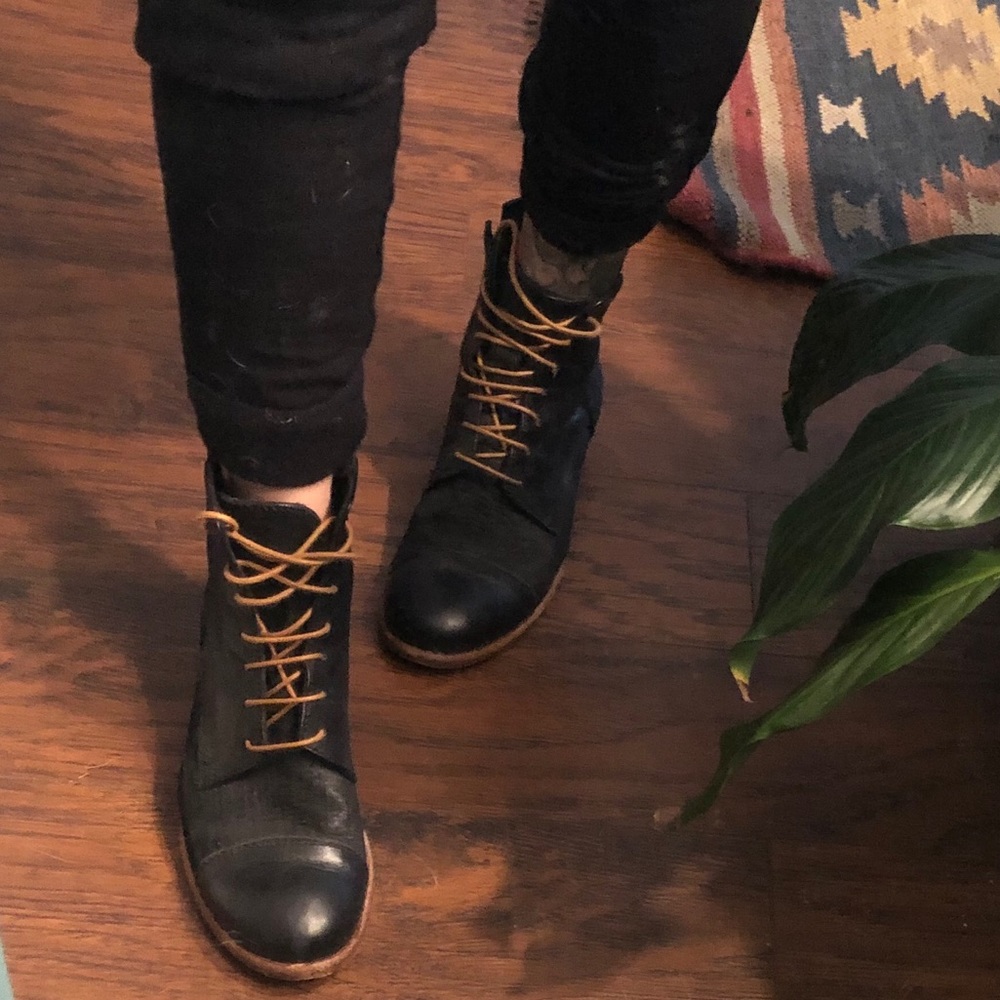 Black booties